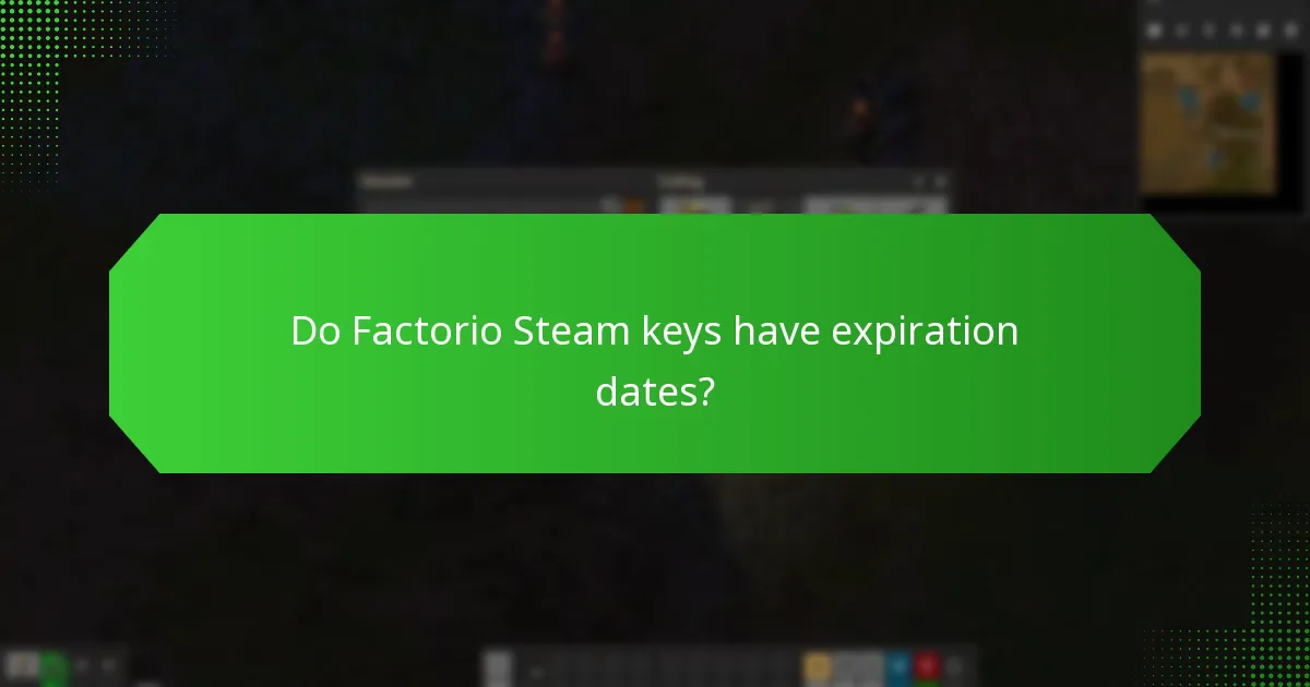 How can I secure my Steam account when using a Factorio key?