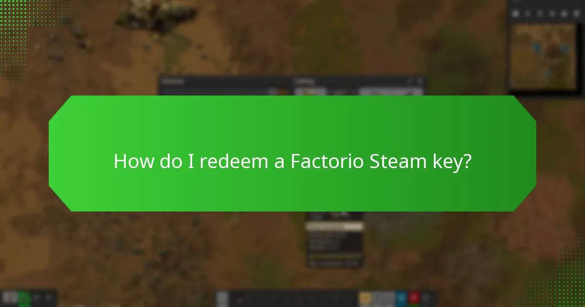 What are the guidelines for sharing a Factorio Steam key?