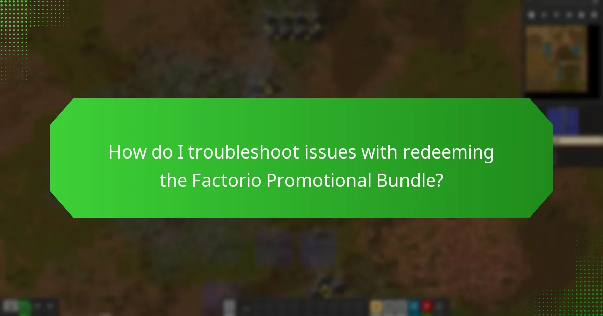 What additional content is included in the Factorio Promotional Bundle?