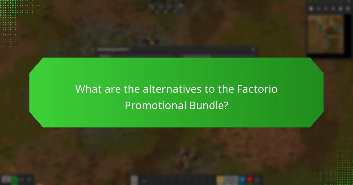 Who is eligible for the Factorio Promotional Bundle?