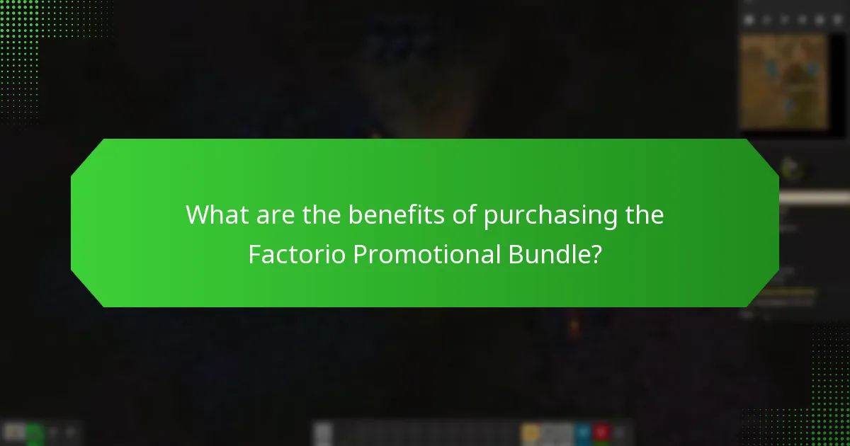 How do cross-promotions work within the Factorio Promotional Bundle?