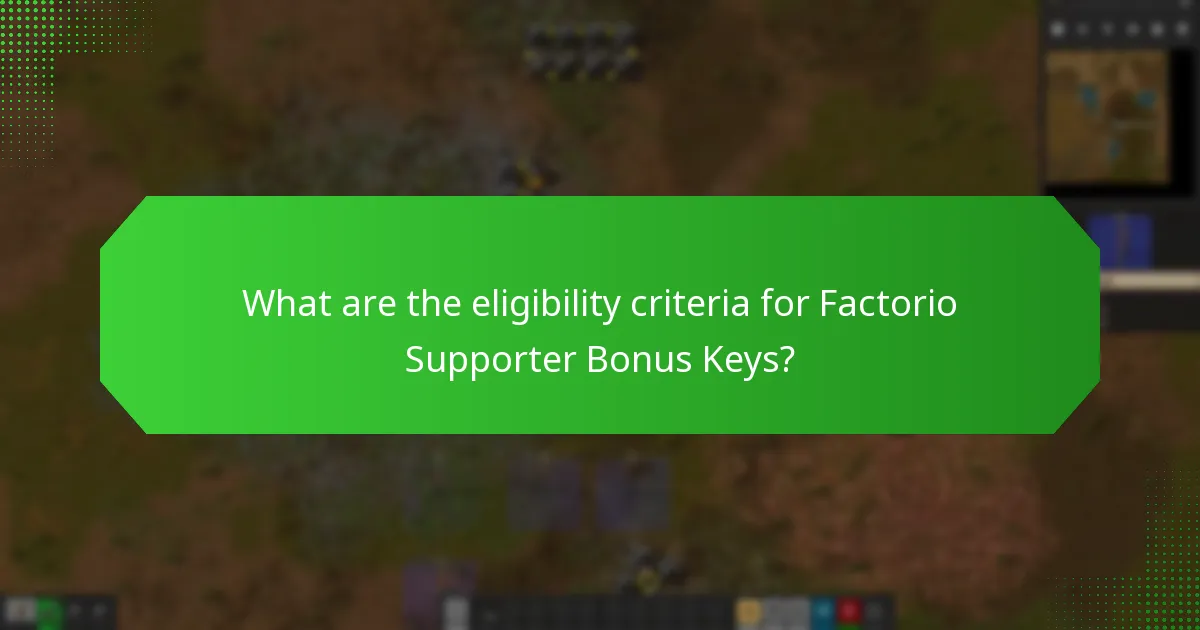 How do promotional bundles relate to Factorio Supporter Bonus Keys?
