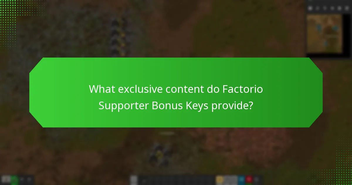 How to claim Factorio Supporter Bonus Keys?
