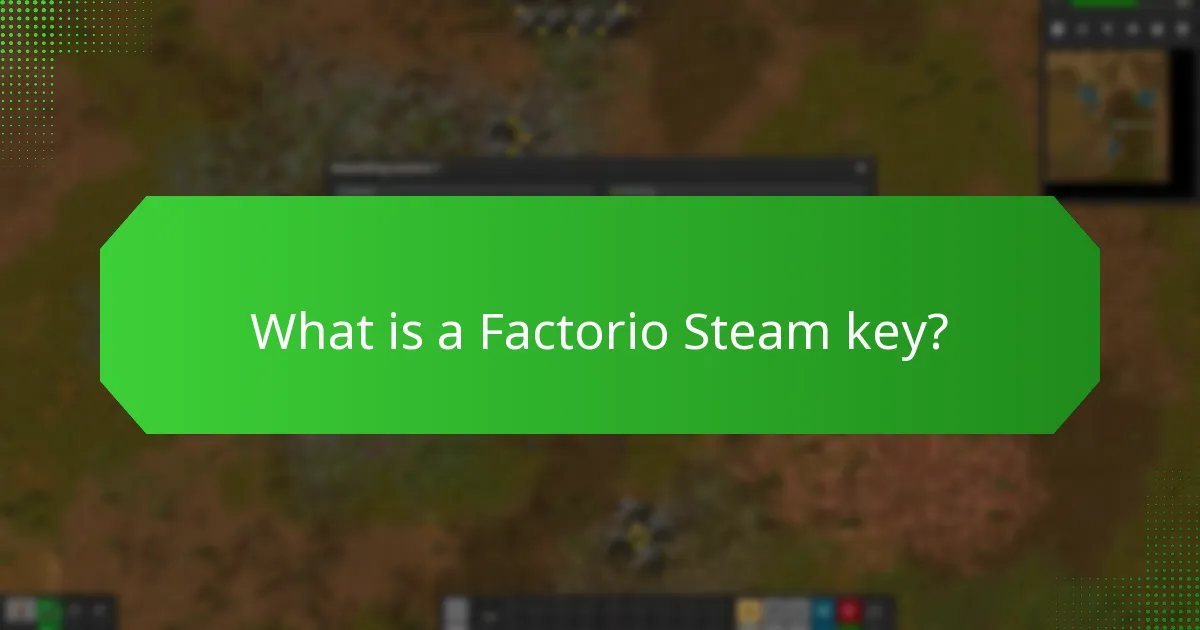 Where can I buy a Factorio Steam key?