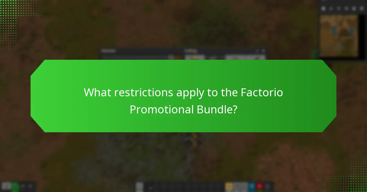 How to claim the Factorio Promotional Bundle?